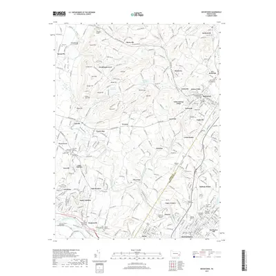 2019 Map of Boyertown, 2019 Print