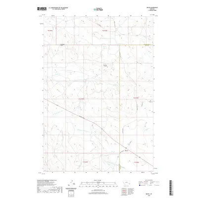 2020 Map of Boyes, 2020 Print