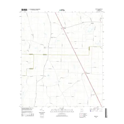 2014 Map of Boykin, 2014 Print