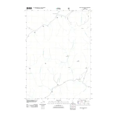 2011 Map of Boyle Mountain, 2011 Print