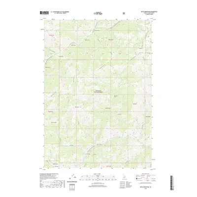 2020 Map of Boyle Mountain, 2020 Print
