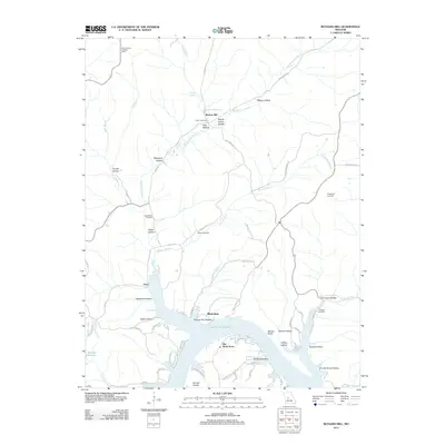 2011 Map of Boylers Mill, 2011 Print
