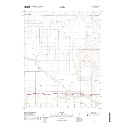 2021 Map of Boyleston, 2021 Print