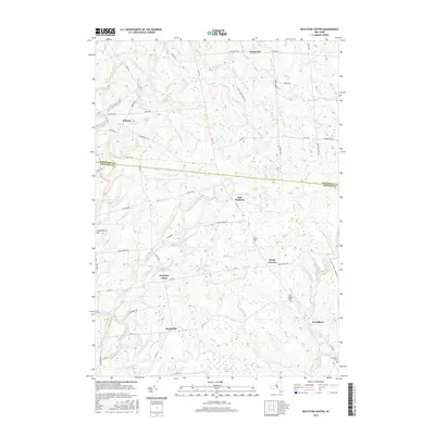 2016 Map of Boylston Center, 2016 Print