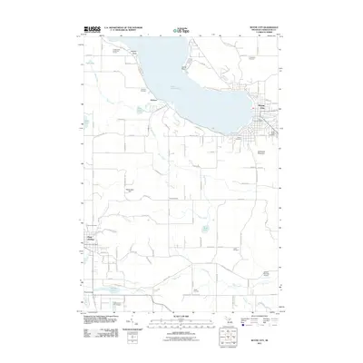 2011 Map of Boyne City, 2011 Print