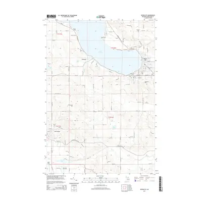2014 Map of Boyne City, 2014 Print