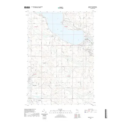 2019 Map of Boyne City, 2019 Print