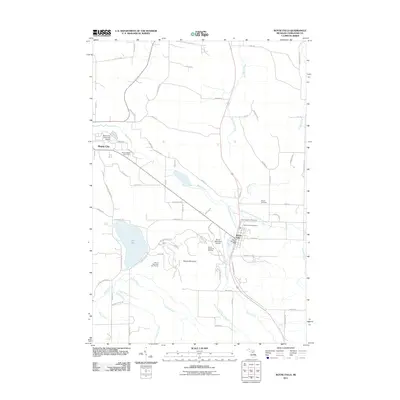 2011 Map of Boyne Falls, 2011 Print