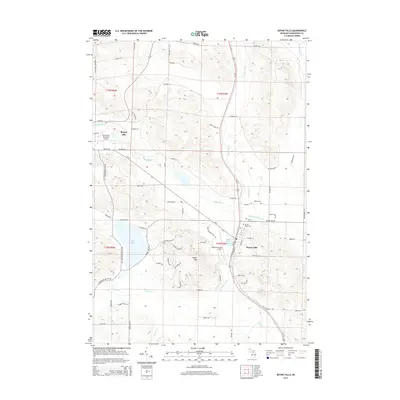 2014 Map of Boyne Falls, 2014 Print
