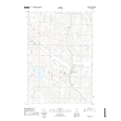 2019 Map of Boyne Falls, 2019 Print