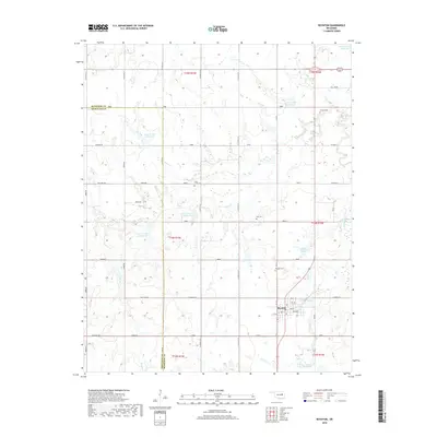 2018 Map of Boynton, 2018 Print