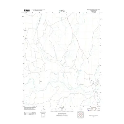2012 Map of Boys Ranch West, 2012 Print