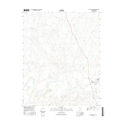 2016 Map of Boys Ranch West, 2016 Print