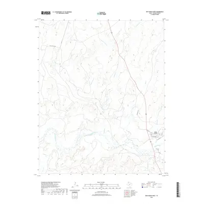 2019 Map of Boys Ranch West, 2019 Print