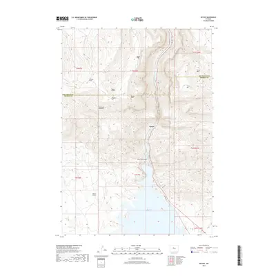 2017 Map of Boysen, 2017 Print