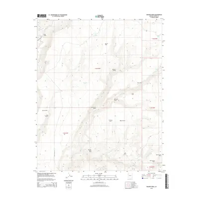 2014 Map of Bozarth Mesa, 2014 Print