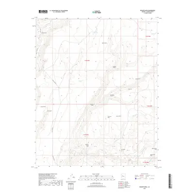 2018 Map of Bozarth Mesa, 2018 Print