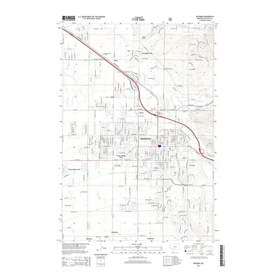 2014 Map of Bozeman, 2014 Print