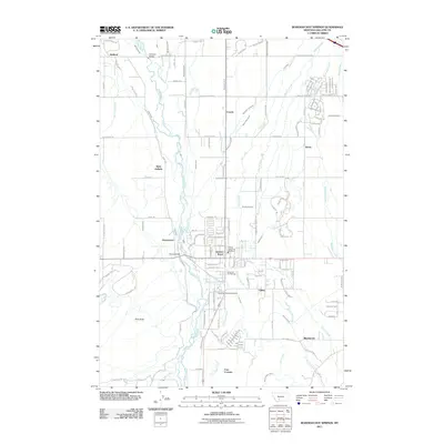 2011 Map of Bozeman Hot Springs, 2011 Print