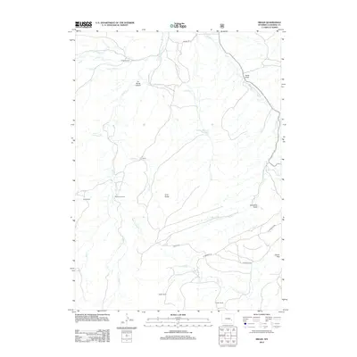 2012 Map of Braae, 2012 Print
