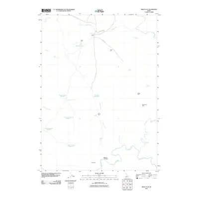 2010 Map of Brace Flat, 2010 Print