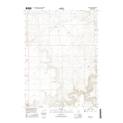 2017 Map of Brace Flat, 2017 Print