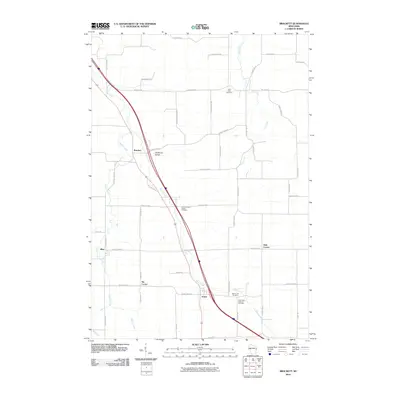 2010 Map of Brackett, 2010 Print
