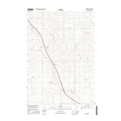 2015 Map of Brackett, 2015 Print
