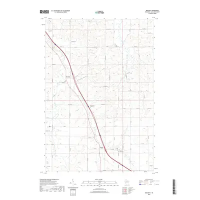 2018 Map of Brackett, 2018 Print