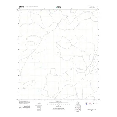 2010 Map of Brackettville NE, 2010 Print