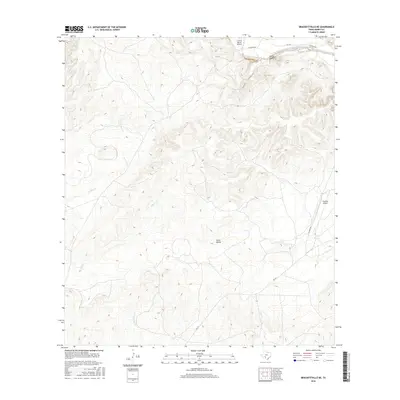 2016 Map of Brackettville NE, 2016 Print