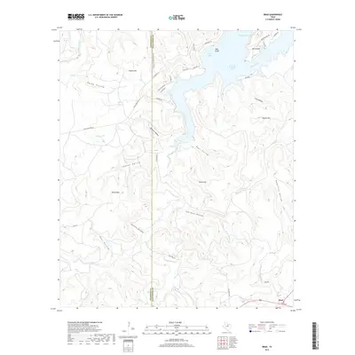 2019 Map of Brad, 2019 Print