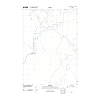 2010 Map of Bradbury Flat, 2010 Print