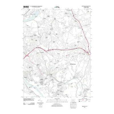2010 Map of Braddock, 2010 Print