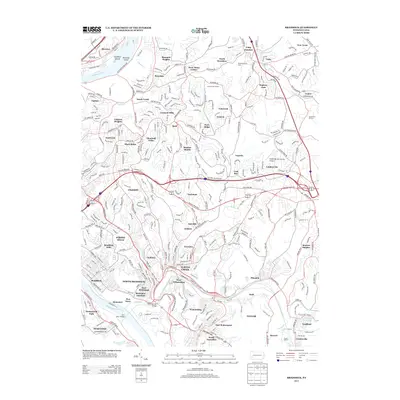 2013 Map of Braddock, 2013 Print