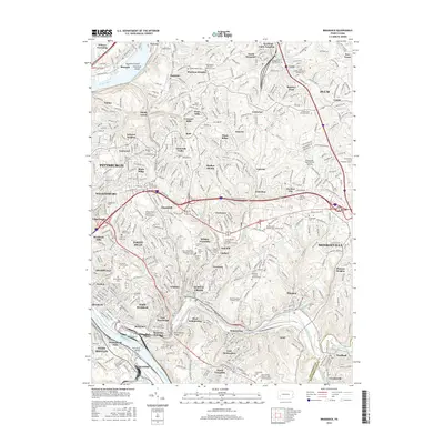 2016 Map of Braddock, 2016 Print