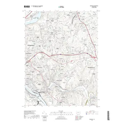 2019 Map of Braddock, 2019 Print