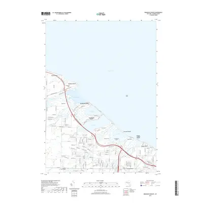 2019 Map of Braddock Heights, 2019 Print