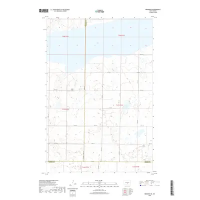 2018 Map of Braddock NE, 2018 Print
