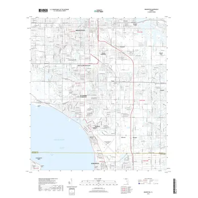 2018 Map of Bradenton, 2018 Print