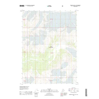 2018 Map of Bradfield Canal A-2 SE, 2018 Print