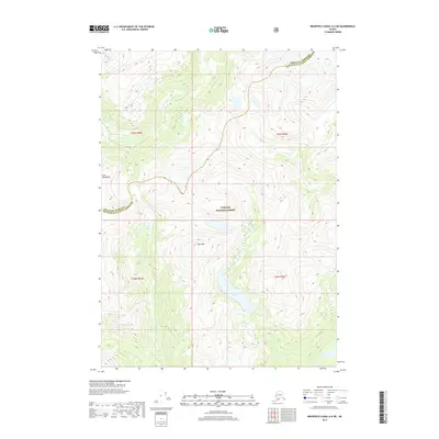 2017 Map of Bradfield Canal A-4 NE, 2017 Print