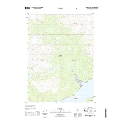 2017 Map of Bradfield Canal A-4 SW, 2017 Print