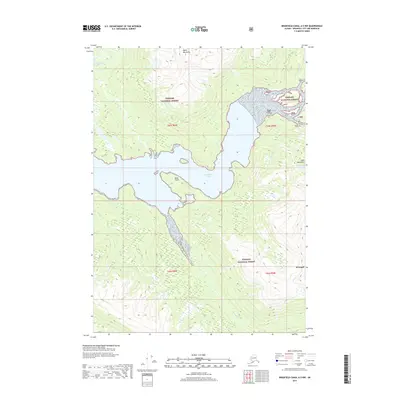 2017 Map of Bradfield Canal A-5 NW, 2017 Print