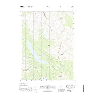2017 Map of Bradfield Canal A-5 SE, 2017 Print