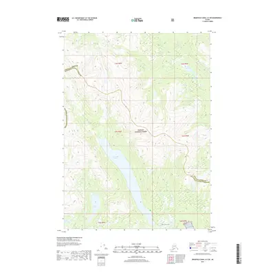 2017 Map of Bradfield Canal A-5 SW, 2017 Print