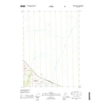 2018 Map of Bradfield Canal B-2 SW, 2018 Print