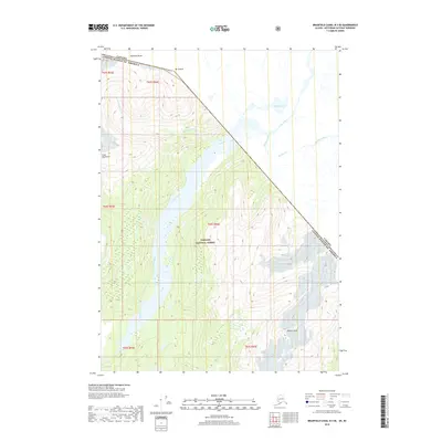 2018 Map of Bradfield Canal B-3 SE, 2018 Print