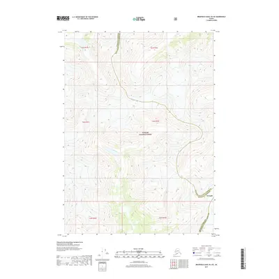2017 Map of Bradfield Canal B-4 SE, 2017 Print