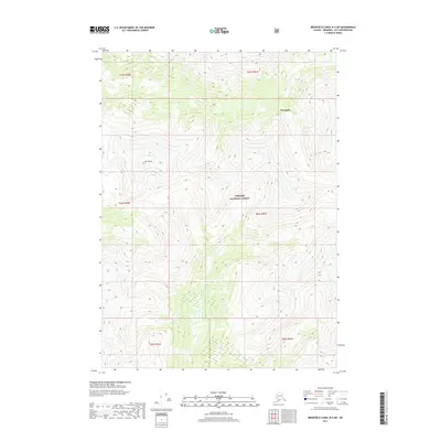 2017 Map of Bradfield Canal B-4 SW, 2017 Print
